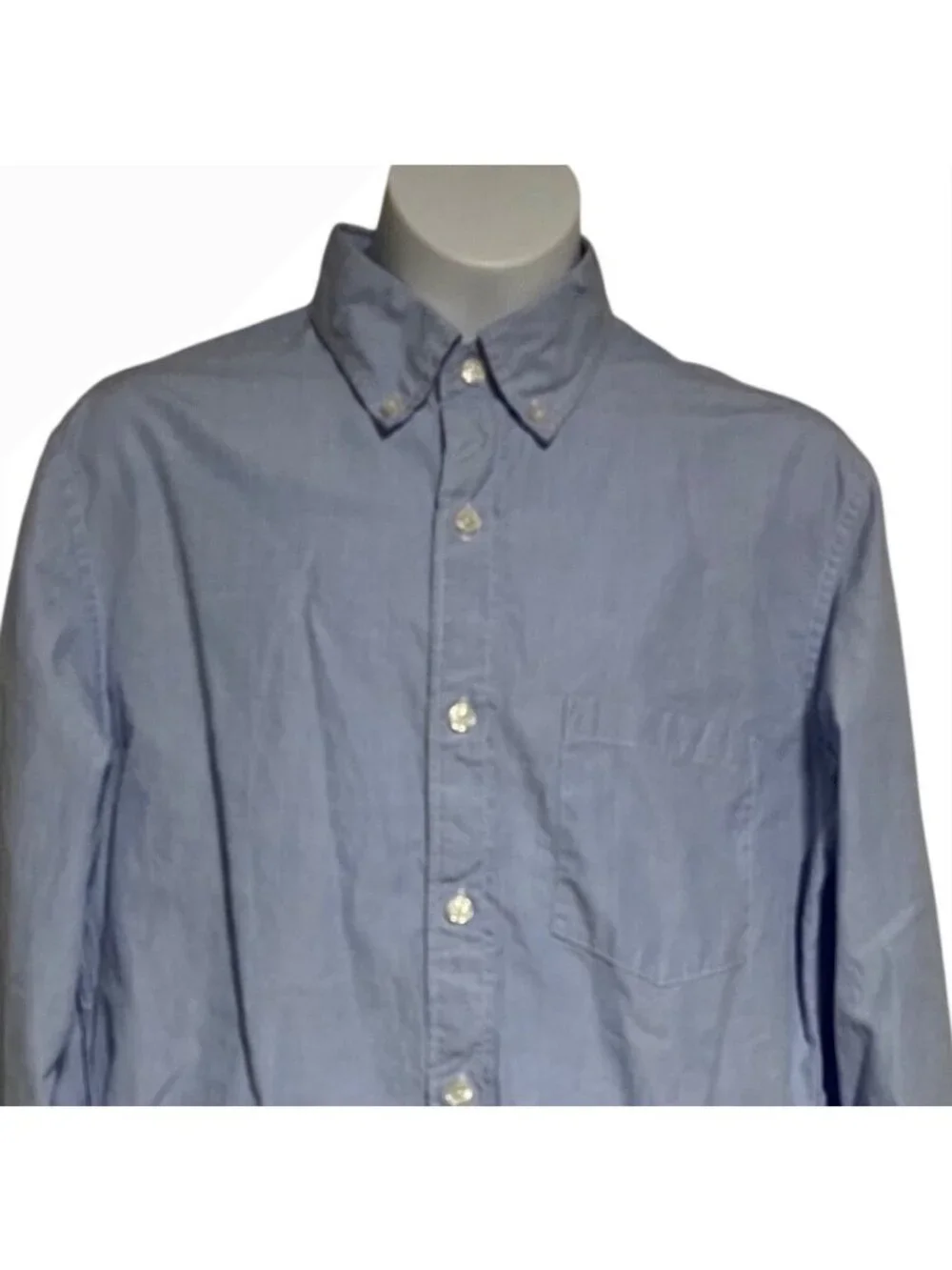 J. Crew Mens Slim Fit Button Down Shirt Size S Blue Business Casual Versatile